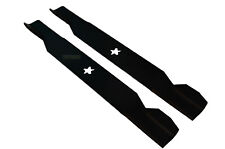 2 X 48,5 CM lame pour tondeuse Husqvarna Rope, Partner Viking / étoile à 5 bras
