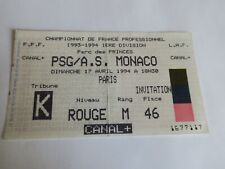 Ticket / billet   PSG -