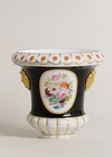 Vase Ancien En Porcelaine De