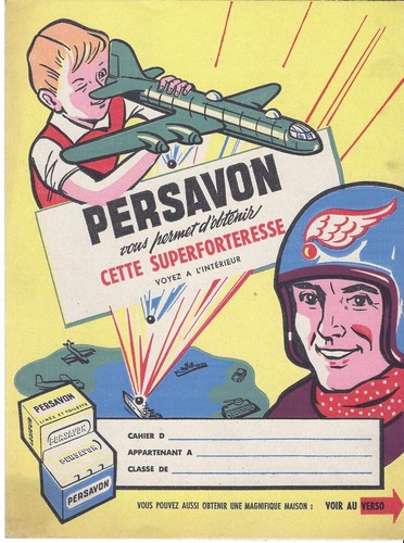 Protège cahier ancien - protÈge,