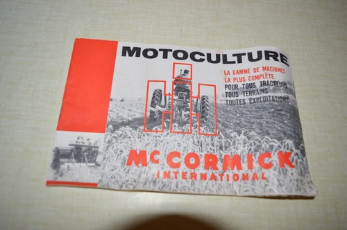 Brochure catalogue cormick - mc,
