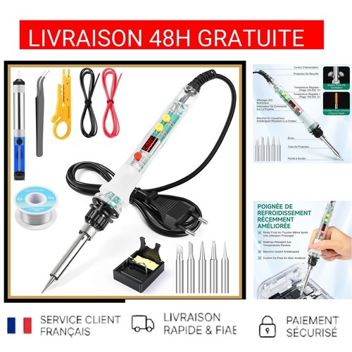 Kit fer souder 80w - à,