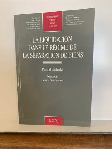 Livre droit liquidation - droit, la