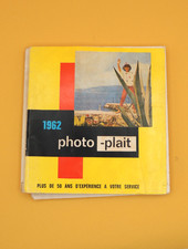PHOTO-PLAIT 1962 - Catalogue