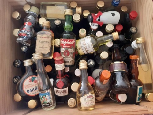 Lot mignonnettes alcool - lot, 82