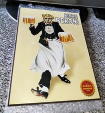 Tableau Enseigne en Bois Publicité Vintage de Collection Bière Peroni Roma