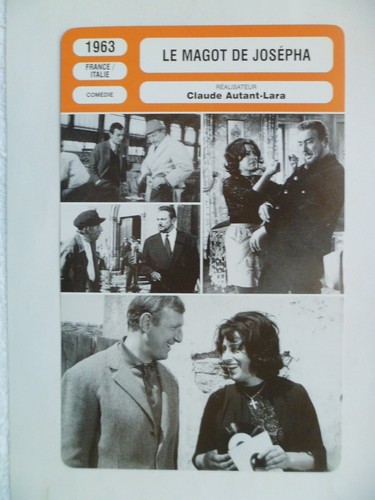 Carte fiche cinema 1963 - fiche,