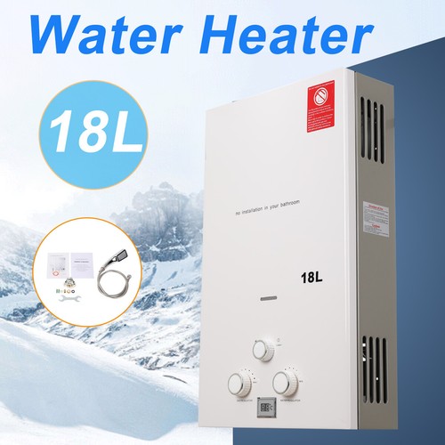 Chauffe eau gaz 18l - eau, au