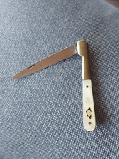 Ancien Petit Couteau Pliant De Poche. Corse. Bastia