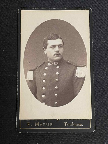 Photo ancienne cdv - cdv, f.massip
