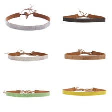 Bling Rhinestone Hood avec bande de cowboy Hood Band réglable