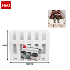 Palissade en Bois Blanc Jardin