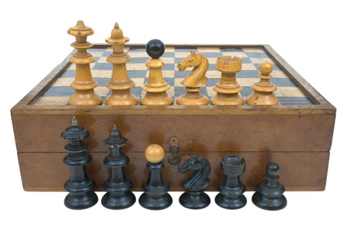 Ancien jeu échecs - ancien, d'échecs