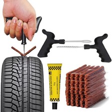 Kit Anti Crevaison Mèches Réparation Pneu Voiture Moto Camion Secours Tubeless