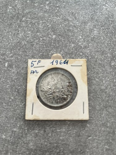 Pièces francs argent - 5,