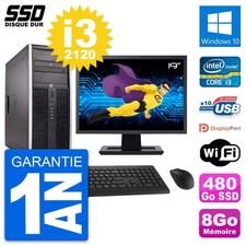 PC Tour HP Elite 8300 Ecran