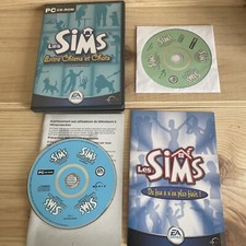 PC CD-ROM  Les Sims entre Chiens et Chats  2CD FR EA Games Maxis