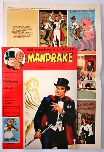 Mandrake vaisseau série - le,