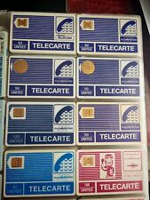LOT DE 8 CARTES TELEPHONIQUES PYJAMA RARES ANNEES 80's