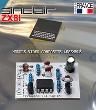 ZX81 - Module Video Composite Assemblé - Neuf et Testé 100% OK