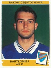 193 BARTLOMEIJ WILK ? ROOKIE POLAND RKS.RAKOW STICKER PANINI LIGA POLSKA 1997