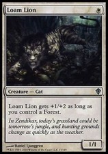 *MRM* FR/VF 4x Lion du terreau (Loam Lion) MTG Worlwake
