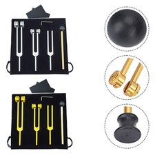 Pour outils de guérison sonore jeu de diapason portable avec options de fréque