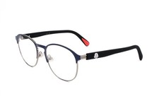 Lunettes de Vue Moncler ML5192 090  BLUE 54/19/145 Homme