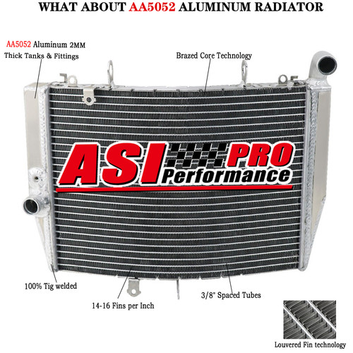 Aluminium radiateur pour honda - radiateur,