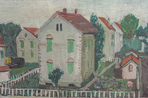 Tableau huile sur - , isorel