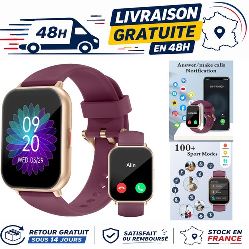 Montre connectée femme ruimen - montre,