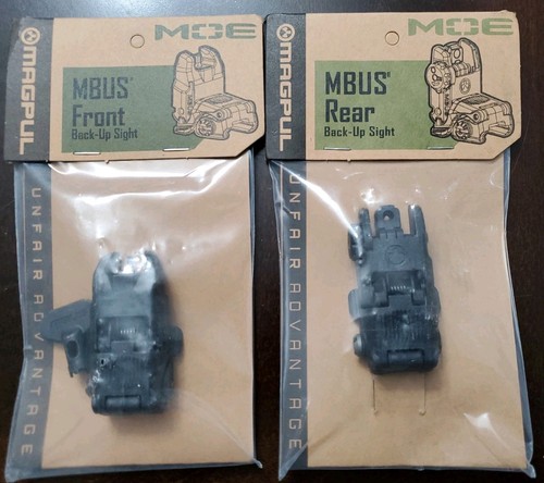 Mągpul flip back sight - up,