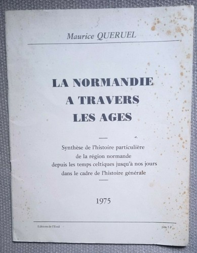 Normandie travers les - travers,