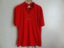 T-shirt rouge, sweat, taille L