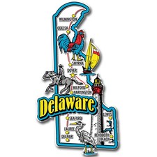 Delaware Jumbo State Magnet by
