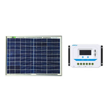 Kit solaire photovoltaïque 10W 12V PWM 10A VS controller