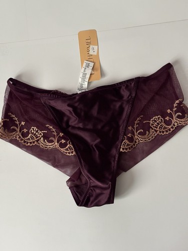 Shorty sexy grenat lise - grenat,
