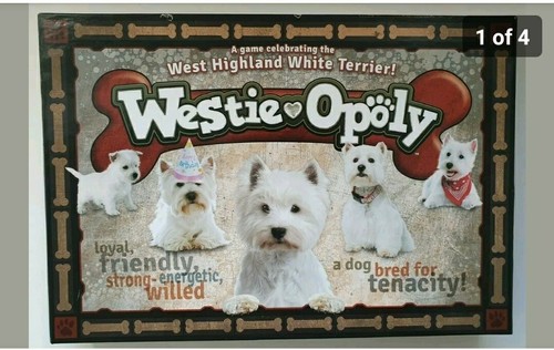 Westie opoly chien board - chien,
