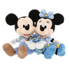 Japan Tokyo Disney Resort Store Mickey Minnie Blue Ever After peluche mariage