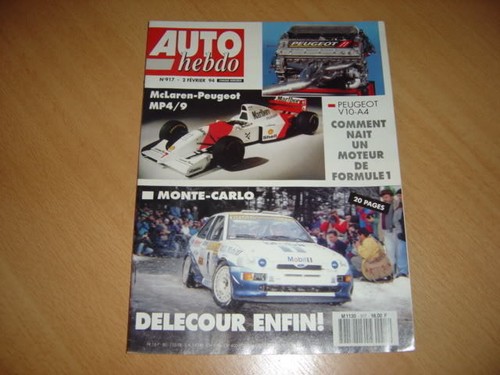 Auto hebdo 917 tvr - n°917, griffith