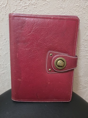 Franklin covey leather red - franklin,
