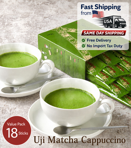 Uji matcha cappuccino - uji,