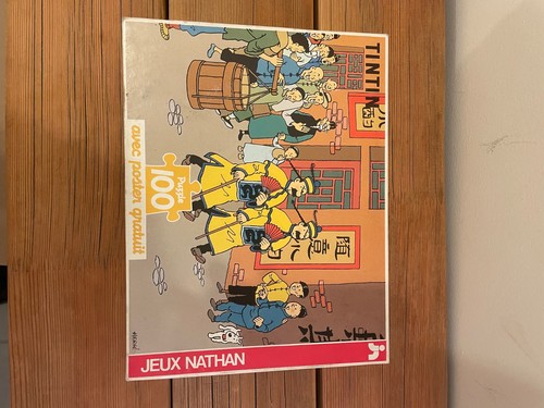 Puzzle tintin lotus bleu - tintin,