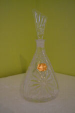 Carafe à liqueur en Cristal de Bavière, 26 cm avec bouchon, diamètre 11 cm