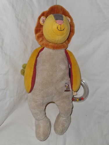 Doudou peluche lion