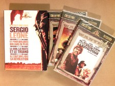 COFFRET 3 DVD NEUFS / IL ETAIT UNE FOIS SERGIO LEONE / 3 FILMS / EXCELLENT ETAT