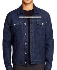 Veste Demin camionneur étoile John Varvatos