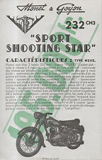 pub moto MONET et GOYON 232