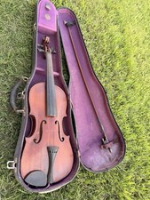 Vintage Acoustic Violin with