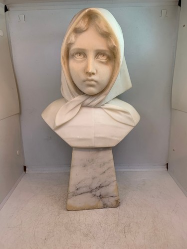 Ancien buste jeune fille en - ancien,